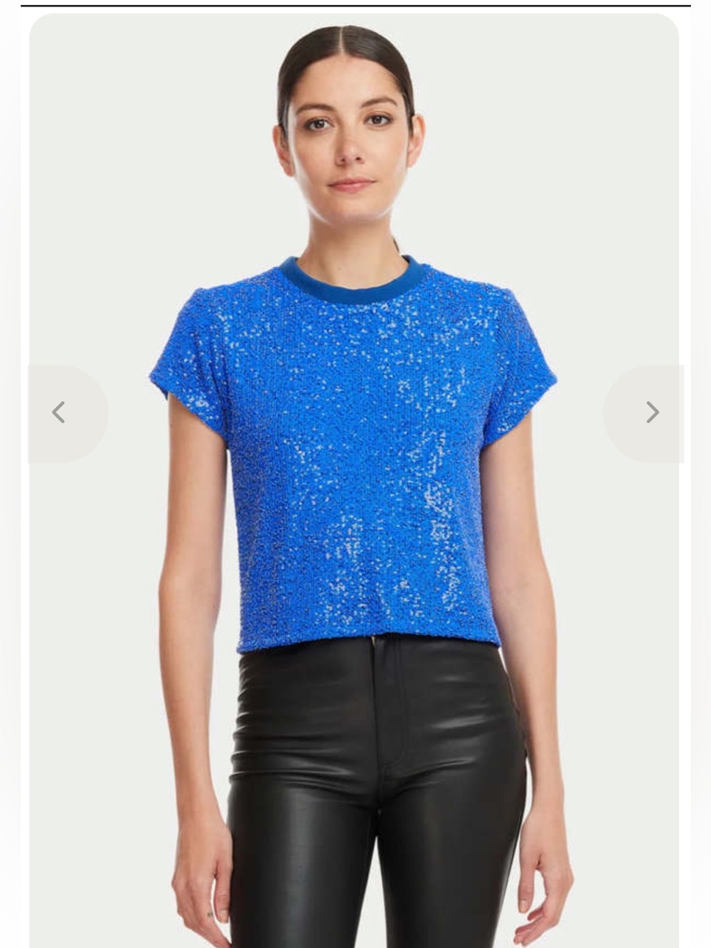 Generation Love Kai Sequin Top. XS